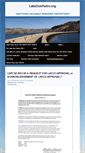 Mobile Screenshot of lakedonpedro.org